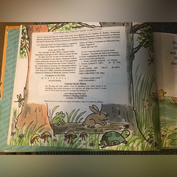 VINTAGE-Ducks don’t get wet by Augusta Goldin. Illustrated by Leonard Kessler. - Picture 8 of 8